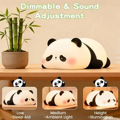 Cute Panda Rechargeable Night Lamp