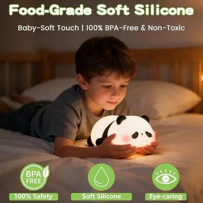 Cute Panda Rechargeable Night Lamp