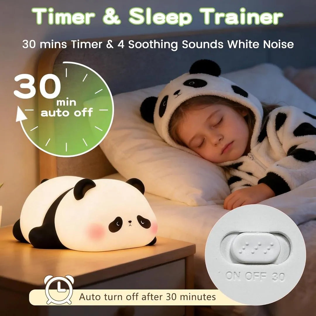 Cute Panda Rechargeable Night Lamp