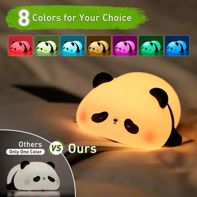 Cute Panda Rechargeable Night Lamp